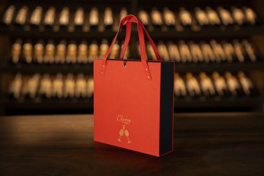 Hộp rượu da đôi 2 ly